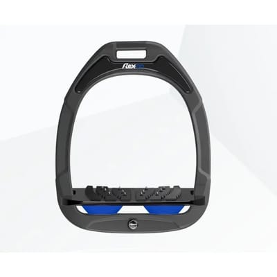 Ultra Grip Hoofdstijgbeugels Antraciet/Zwart/Blauw Flex-On Green Composite