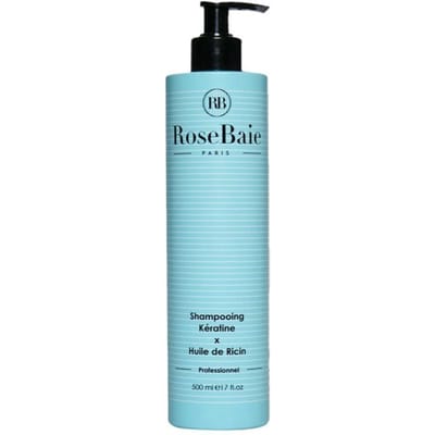 Rosebaie shampoo met keratine en ricinusolie 500ml