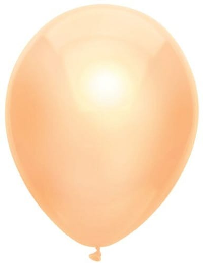 Ballonnen metallic rosé goud - 30 cm - 50 stuks