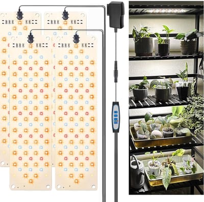 BOTC Kweeklamp LED voor planten - 540LED - Grow Light - Kweeklampen - Groeilamp - 4 Stuks - Wit