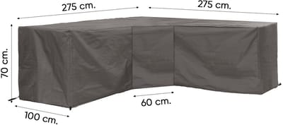 Winza Outdoor Covers - Premium - beschermhoes loungeset (trapezium) - Afmeting : 275/100x275/100x70 cm