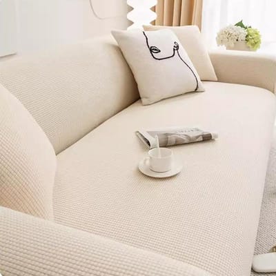 Jacquard Sofahoezen Hoes Voor Woonkamer Elastische L-vormige Hoekbankhoes Stretch Bescherm Dikke Hoes 1/2/3/4 Zits 2 Seater 145-185 cm