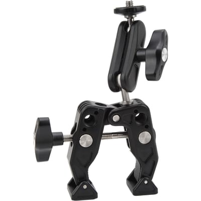 Superklem Krabtang Klem Aluminiumlegering Camera Multifunctionele Krachtklem Vaste Beugel black