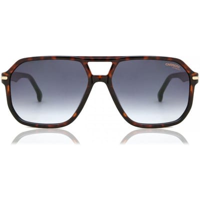 Carrera CARRERA 302/S HAVANA/ GREEN SHADED 59/15/145 Herrenbrillen Zonnebrillen