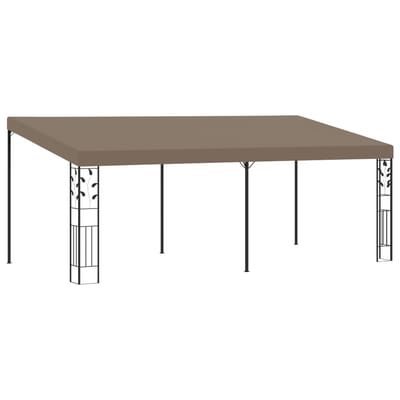 vidaXL - Wandprieel - 6x3x2,5 - m - taupe