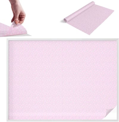 Tulup Raamfolie Anti inkijk - Bloemenpatroon Melkglas Folie - 200x146 cm - Roze Anti inkijk Raamfolie Glas in Lood - Zonwerende Raamfolie - Voor de slaapkamer, badkamer en kledingkast. - Privacy Folie Raam Glas in Lood