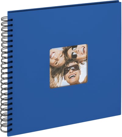 Walther SA-110-Z - Spiraal album - Formaat 30 x 30 cm - Koningsblauw