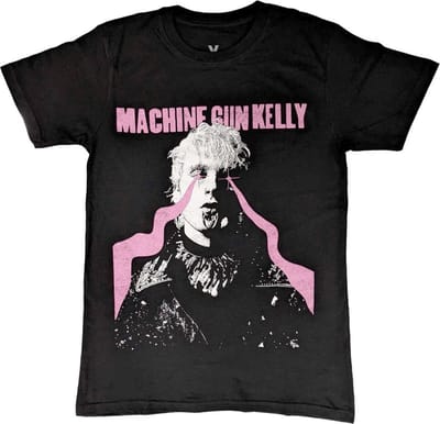 Machine Gun Kelly - Laser Eye Heren T-shirt - S - Zwart