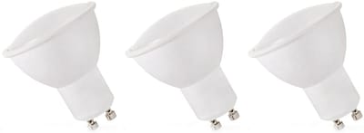 Spectrum LED Lamp GU10 1.5W - 230V - 130 Lumen - 6000K Koud wit - Helder daglicht - Energiezuinig - 3 stuks