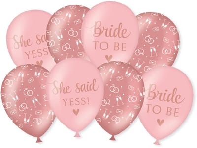 Q2P - Ballonnen - Bride To - Be - Vrijgezellenfeest - Vrouw - Ballon - Feest - Versiering - Helium Ballonnen