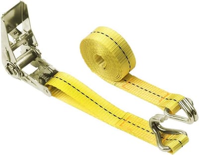 Spanband Ratel met Haak - Verstelbaar 1-10 Meter - 800 kg - Zware Sjorband voor Vervoer en Opslag