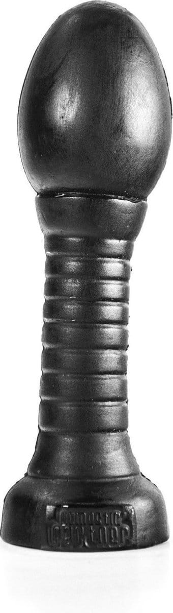 Domestic Partner XL Buttplug "Turbo Prop" 17 x 5 cm - Zwart
