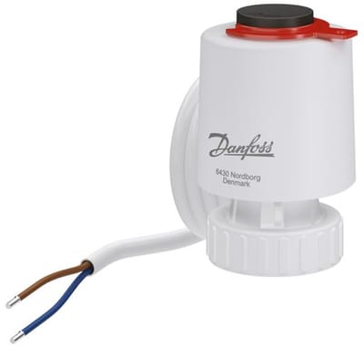 Danfoss therm, Aandrijving TWA-Q/NC 230V, voor AB-QM, M30 x 1,5, 1,2m, 082F1600