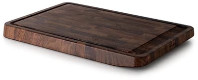 Continenta snijplank met sapgeul 42x29cm walnoot