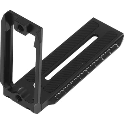 Support L pour caméra pour RSC2 RS3 Commutation verticale horizontale Plaque de trépied à dégagement rapide pour caméra avec black