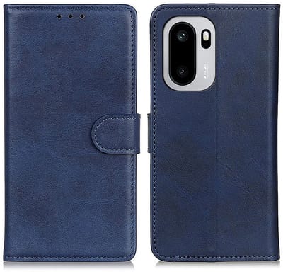 Coverup Hoesje - Geschikt voor OnePlus 15R Hoesje - Coverup Luxe Book Case - Blauw