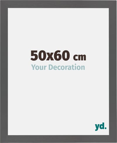 Your Decoration - Fotolijst 50x60 cm - MDF - Antraciet - Mura