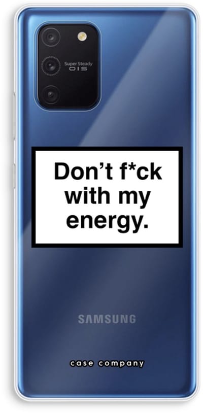 Case Company® - Hoesje geschikt voor Samsung Galaxy Note 10 Lite hoesje - My energy - Soft Cover Telefoonhoesje - Bescherming aan alle Kanten en Schermrand