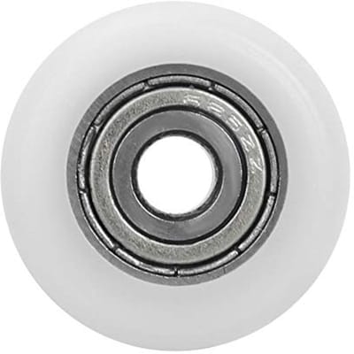 Dailygoods - Ingebedde Kogellagers Set van 10 Nylon Katrolrollen 5 x 23 x 7 mm