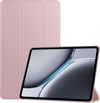 Hoesje geschikt voor Oppo Pad 3 Pro / OnePlus Pad 2 / OnePlus Pad Pro 12.1 – Extreme Shock Case – Smart Case - Rose