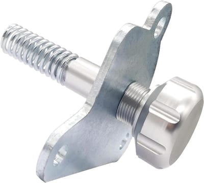 Stabilisatorstang Ontkoppeling - Anti-rol connector - Verbeteren wegligging - Handmatige bediening - 89 mm - Aluminiumkleurig