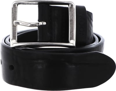 JOOP! Leren Riem Classic Jeans Belt 4,0 CM W80 Black Zwart