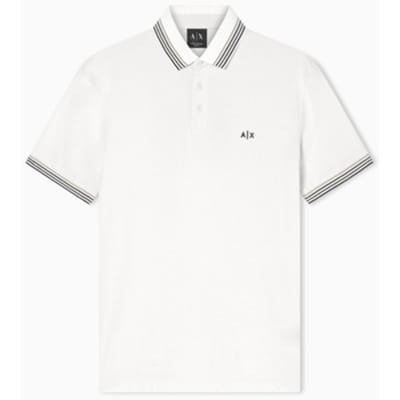 Armani Exchange Xm002326_af13026 Korte Mouw Poloshirt Beige S Man