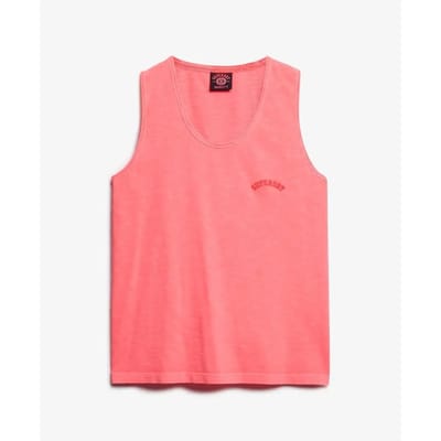 Superdry - Essential Logo garment-dye hemdtopje - Dames - Vesten