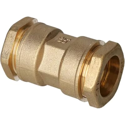 Sanivesk Tyleen Recht Messing 25x25mm