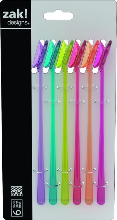 Zak!Designs Sweety Prikkertjes - Vlinders - Rainbow - Set van 6 stuks