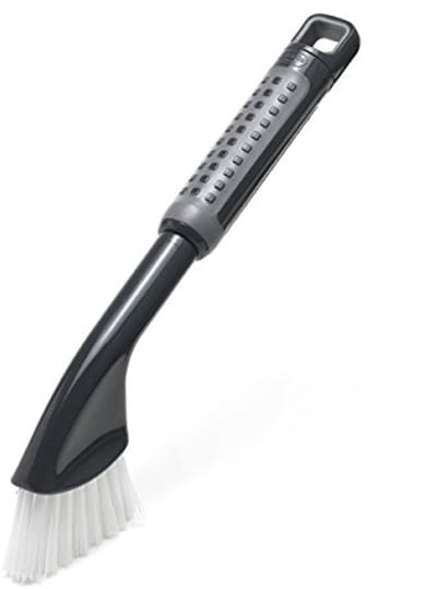 Tegel Grout Reinigingsborstel met ComfiGrip Handvat - Metallic Grafiet 27 cm