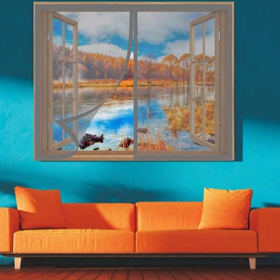 Insectenhor Raam - Horrengaas Raam - Insecten Buiten Houden - Zonder Boren Te Plaatsen - 80 x 80 cm - Grijs