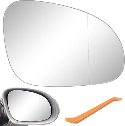 Verwarmd Vervangend Spiegelglas voor VW Golf 5, Passat B6 en Jetta 5 (2006-2010) - Zijspiegel, Achteruitkijkspiegel, Autoaccessoires