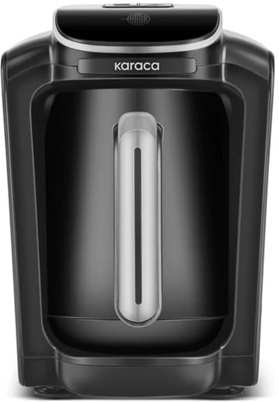 Karaca Hatır Neo Turkse Koffiemachine – Zilver – RVS – Elektrisch – 5 Kopjes – Met Cezve – Automatische Koffiemaker