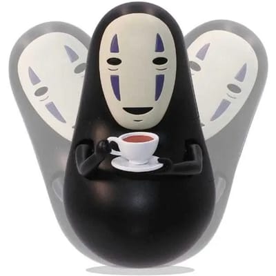 De reis van chihiro verzamelbaar beeldje Semic Chihiro Culbuto No Face's Coffe Time