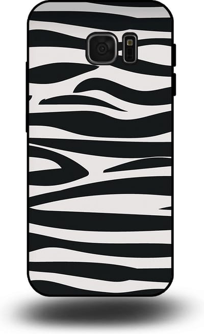 Smartphonica Telefoonhoesje geschikt voor Samsung Galaxy A02s met zebra opdruk - TPU backcover case met zebra print design - Zwart Wit geschikt voor Samsung Galaxy A02s