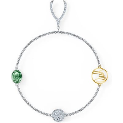 Swarovski Remix Lucky Wish Imitatie Kristal Steen Veelzijdige Magische Ketting Dames Sieraden 5528718 Box (Random Color) white