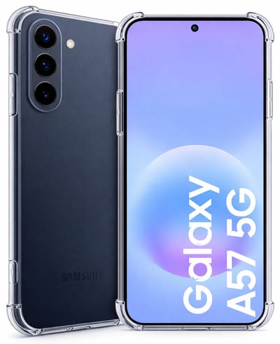 Hoesje geschikt voor Samsung Galaxy A57 – CrystalClear Back Cover – Schokbestendig – Transparant