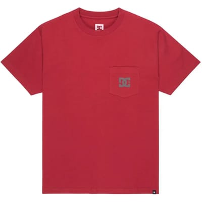 Dc Shoes Star Pocket T-shirt Met Korte Mouwen Rood S Man