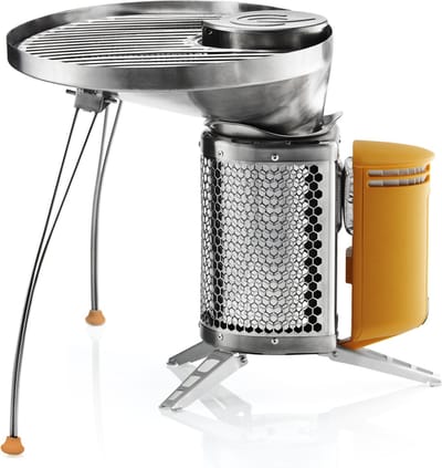 Biolite - Campstove 2+  inclusief Portable Grill -Kooktoestel powerbank en oplader in één!