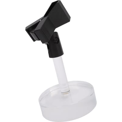 Desktop Microfoonstandaard Verstelbare Tafel Microfoonstandaard Transparante Basis Past op de Meeste Microfoons voor Livestream