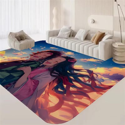 Kamado Nezuko Demon S-Slayer Badkamermat Antislip Absorbeert Water Lange Strip Kussen Slaapkamer Mat Hotel Decoratie Mat 50x80cm