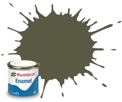 Humbrol Hobbyverf - #27004 Gunmetal Metalcote Verf potje - 14 ml