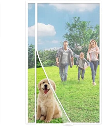 Magneet Hor voor Deur en Raam 50x150 cm - Effectieve Insectenbescherming voor Deuren en Ramen
