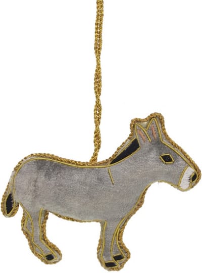 Ezel Ornament 10x1x9cm