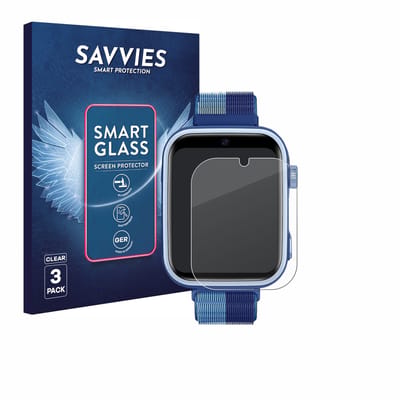 3 Stuks Savvies Screenprotector - geschikt voor Oliimptek T45 - beschermfolie glas transparant