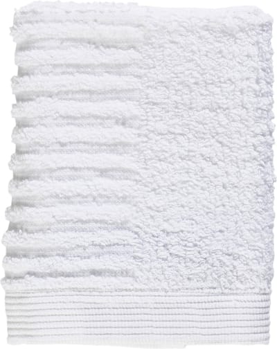 Zone Denmark Classic Washandjes - 30 x 30 - Gezichtsdoekjes Hotelkwaliteit - Hoge Absorptie - 100% katoen - 600 g/m2 - Wit