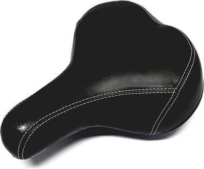 Comfortabel Gel Zadel Fietszadel Zwart - Ergonomisch & Schokdempend
