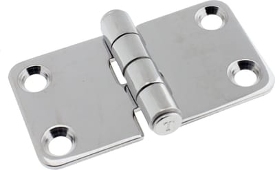 Luikscharnier - 68x38x2 - Rvs 304 - Knoop boven