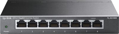 TP-Link TL-SG108S 8-Port 10/100/1000Mbps Desktop Network Switch